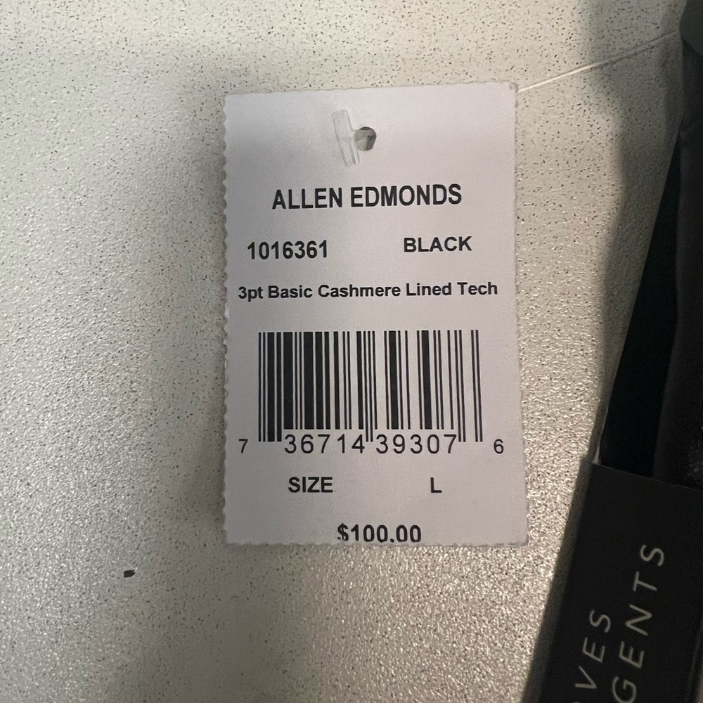 Allen Edmonds Cashmere Lined Leather Tech Gloves - Picture 4 of 8